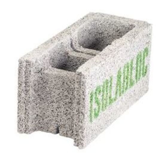 Bloc coffrant isolant béton bois ciment - ISOLABLOC