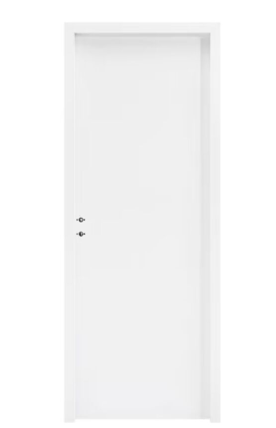  Bloc-porte bâti invisible laqué blanc à clé | LAPEYRE SERVICES - LAPEYRE SERVICES