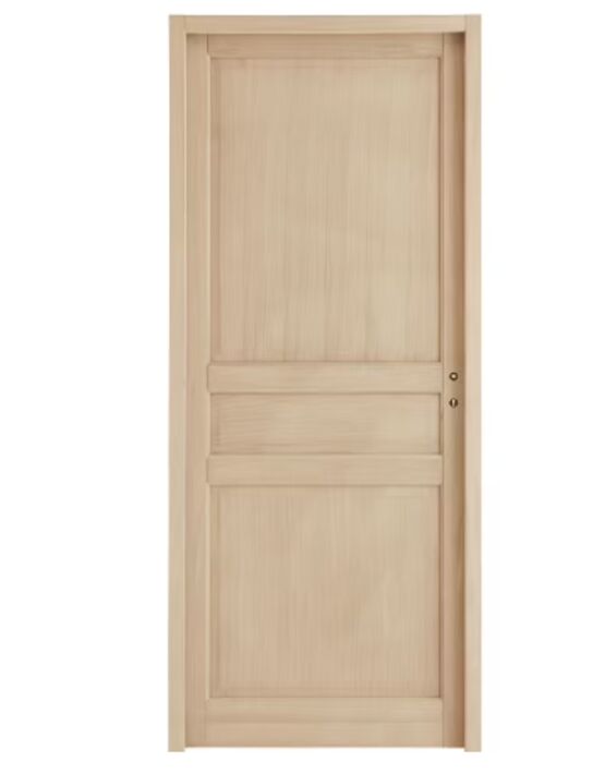Bloc-porte Chêne plaqué CLASSIQUE huisserie 90