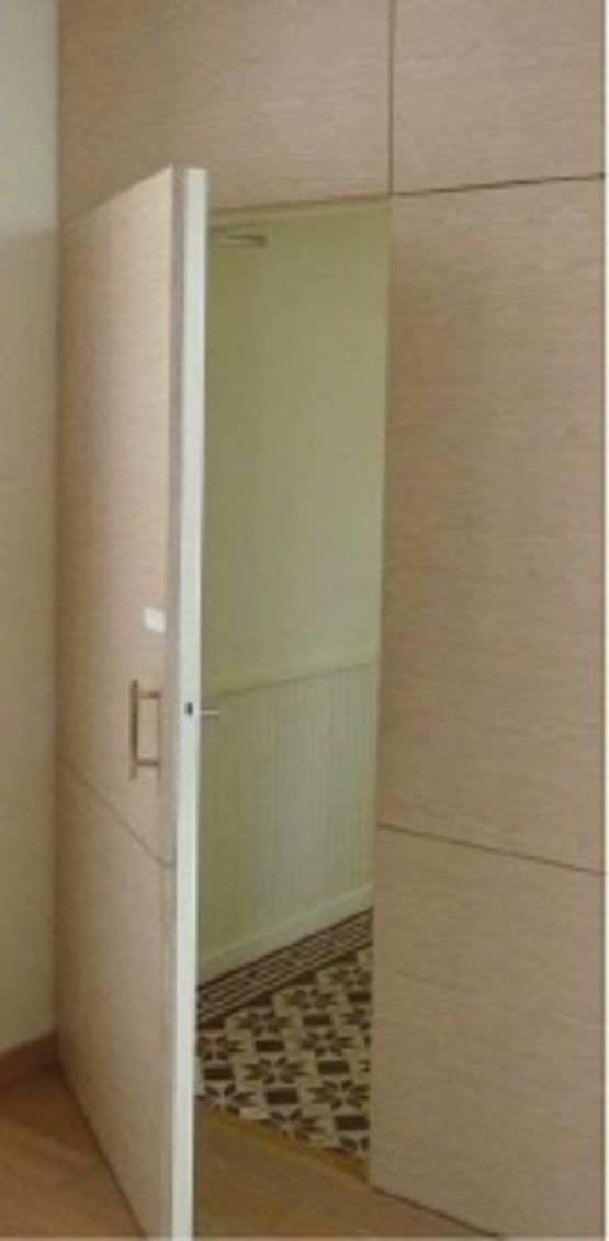  Bloc-porte coupe-feu EI 30 et EI 60 acoustique 50 dB sous tenture | Gamme Isophonique - CROUZILLES