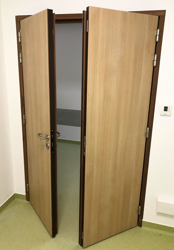  Bloc-porte coupe-feu EI 30 et EI 60 acoustique 50 dB sous tenture | Gamme Isophonique - Portes CF REI 30/60