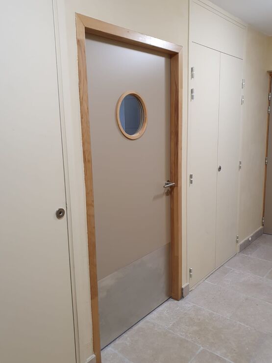 Bloc-porte avec ferme-porte débrayable - POLYFEU