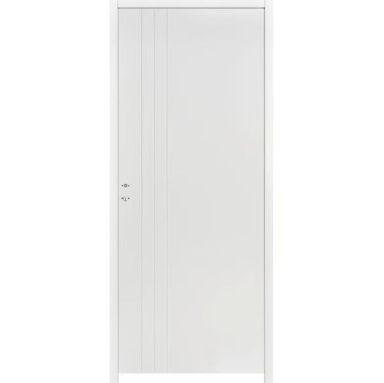Bloc-porte intérieur | Bloc-porte LINE laqué blanc – huisserie 90 mm