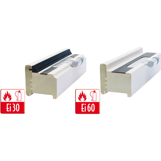  Bloc porte palier Ei30 avec huisserie anti feu, isolation acoustique et stabilité | LINE - Portes CF REI 30/60