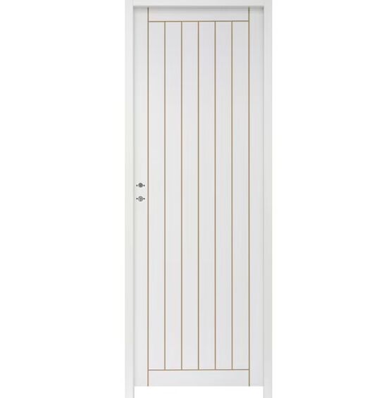 Bloc porte verticale Alveo à peindre | LAPEYRE SERVICES