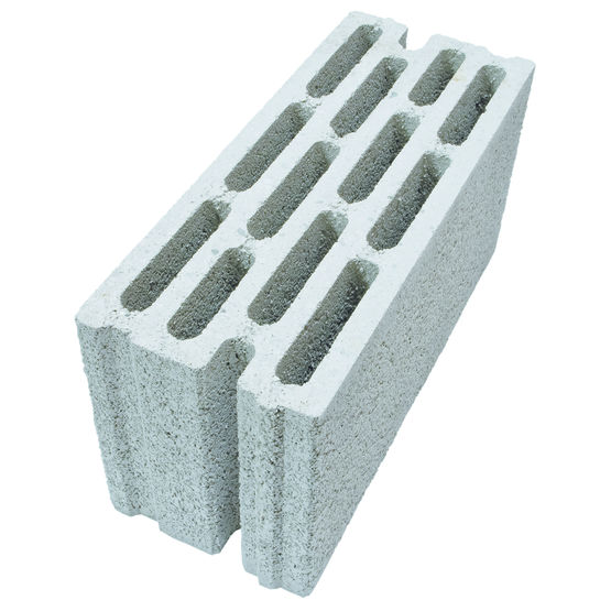 Blocs de béton en pierre ponce à résistance thermique R 1,04 | Fabtherm 1