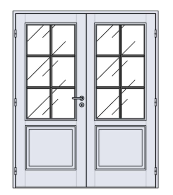 Blocs-portes battants EI120 | M 1201 L, M 1201 LU, M 1201 LS et M 1201 BS - M 1202 L, M 1202 LH, M 1202 LU, M 1202 LS et M 1202 BS - Portes CF REI 90/120