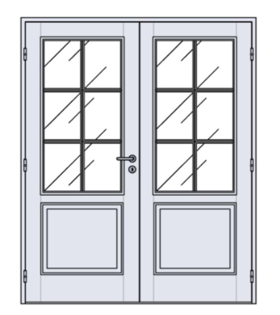  Blocs-portes battants EI120 | M 1201 L, M 1201 LU, M 1201 LS et M 1201 BS - M 1202 L, M 1202 LH, M 1202 LU, M 1202 LS et M 1202 BS - Portes CF REI 90/120