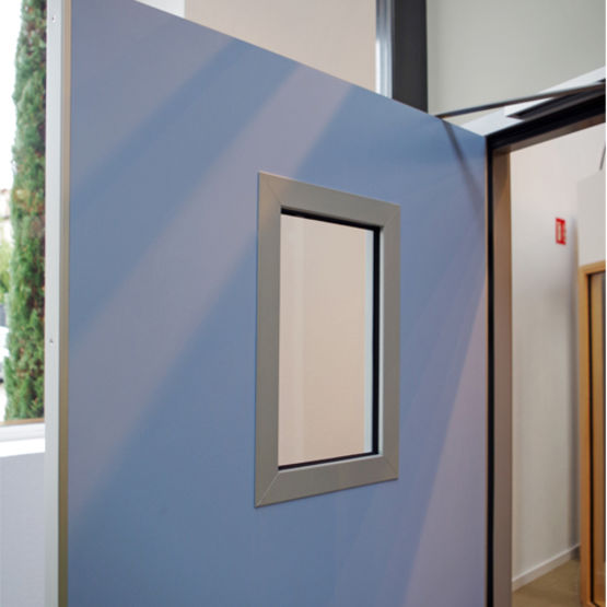  Blocs-portes bois avec protection de chants | Protection de chants de porte - Portes CF REI 30/60