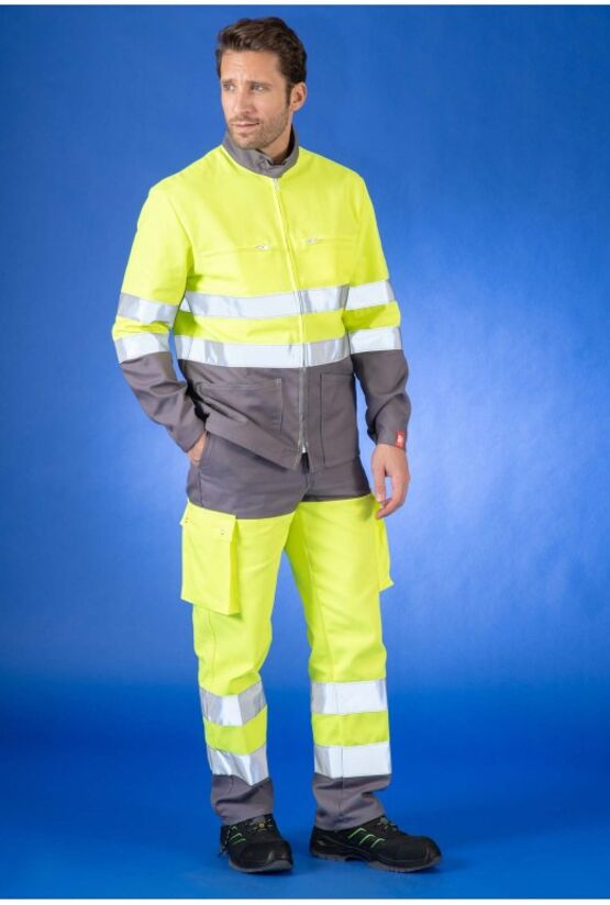  Blouson veste haute visibilité pour les professionnels du BTP, de la logistique ou des services technique | 4-01-5-005 - SALMA STORE