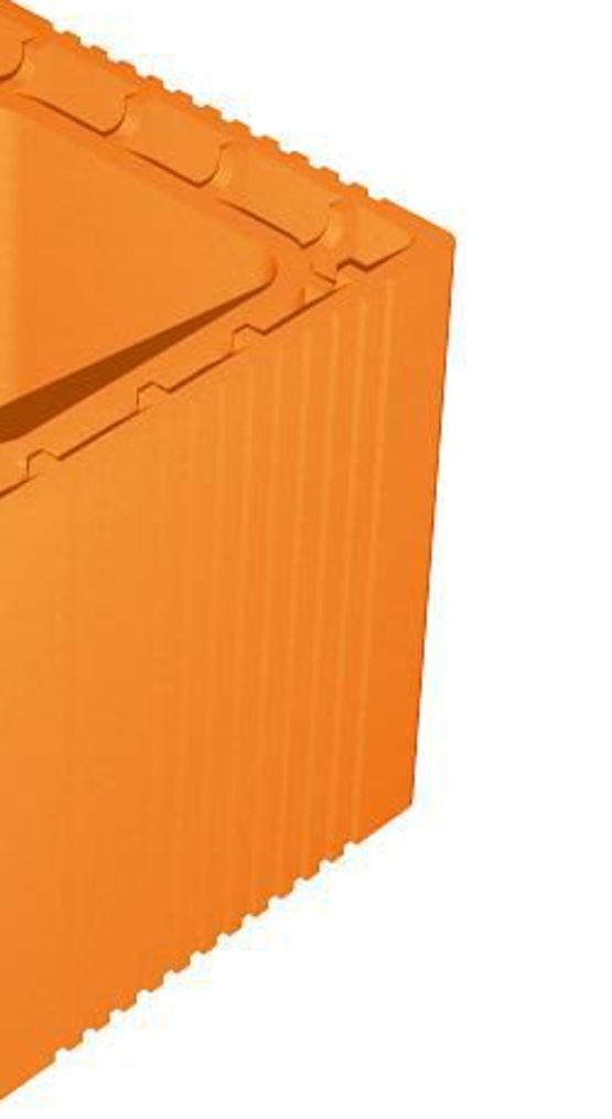  Boisseau alvéolé en terre cuite pour conduit de cheminée | Boisseau BO02 - Boisseaux Terre cuite