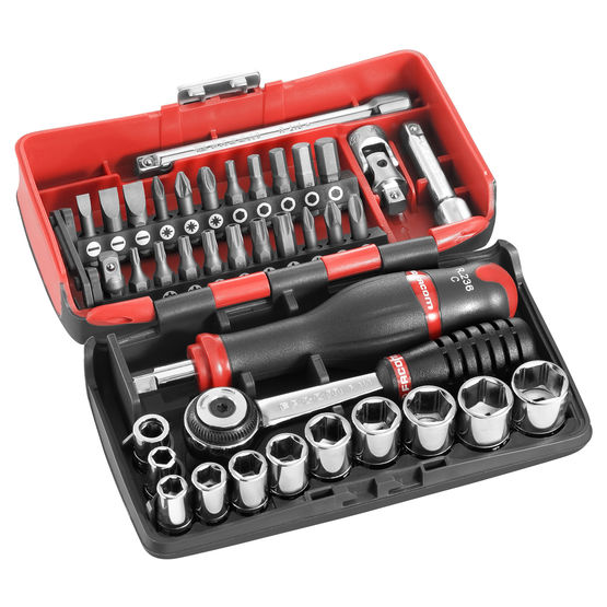 Boîte à outils compacte rouge – UTILE & ORDINAIRE