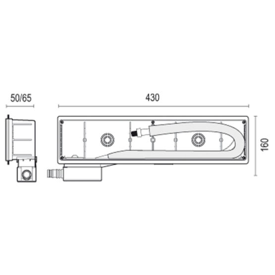 Boite de prédisposition réversible à siphon sec et connexion directe | FIRSTBOX - produit présenté par FIRST PLAST