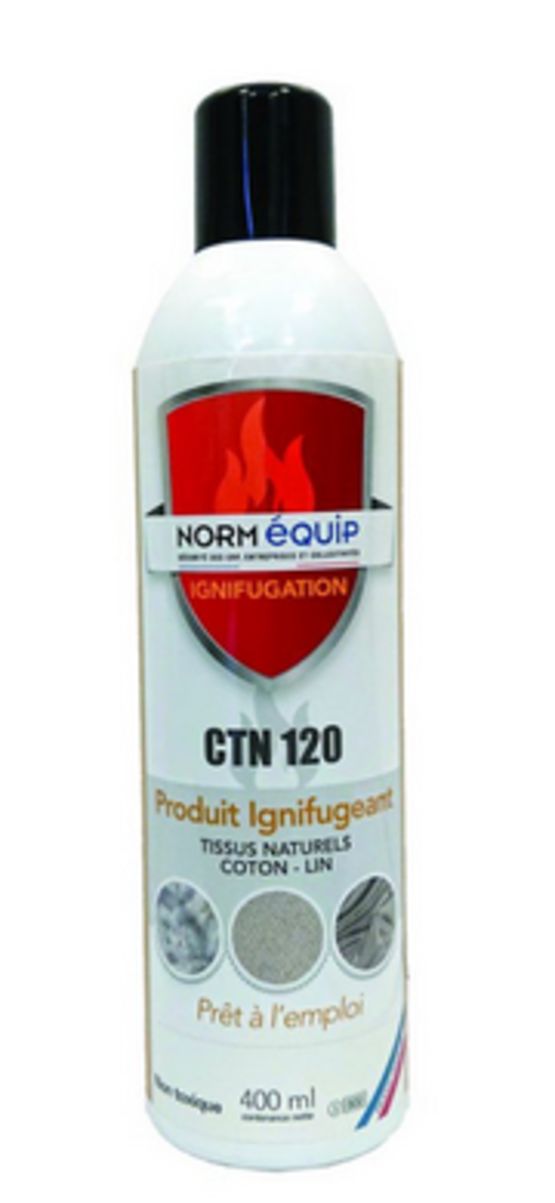  Bombe pour ignifuger le coton et lin CTN 120 - aérosol - 400ml