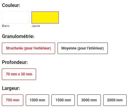 Bord de marche super agrippant antidérapant pour escalier, passerelle et rampe | Watco  - produit présenté par WATCO