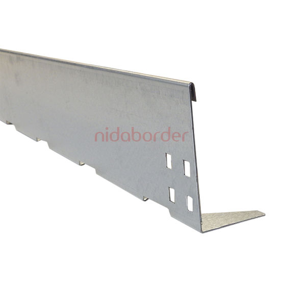  Bordures en acier galvanisé / Applications Paysagères et TP | Nidaborder Galva Equerre - NIDAPLAST