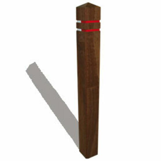  Borne anti-stationnement bois pour les espaces urbains | BORWOODUS - Borne et potelet