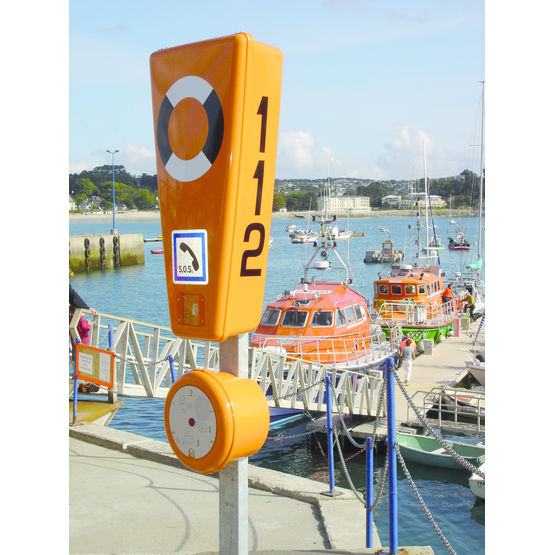 Borne de sécurité multifonction en bord de mer | Safety Point