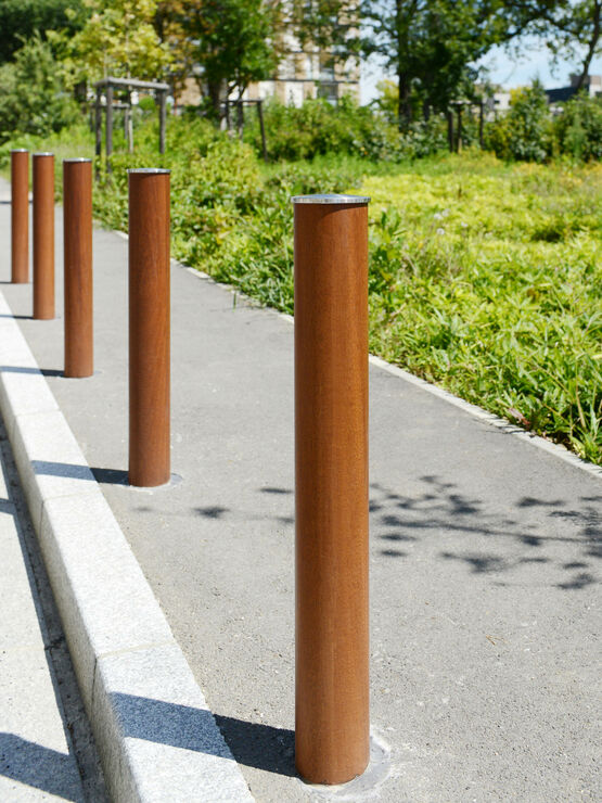  Bornes fixes ou amovibles en bois et inox | Exotica - Borne et potelet