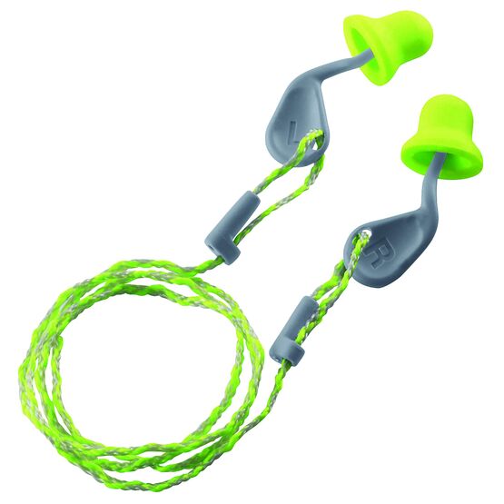  Bouchons d&#039;oreilles ovales à tige ergonomique réutilisable | Xact-fit - UVEX