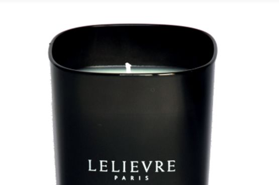 Bougie fragrance noir/seren | 6702-03  - produit présenté par LELIÈVRE