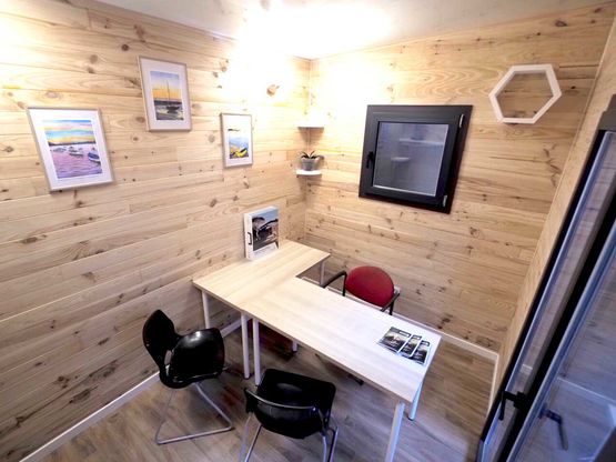 Box / bureau modulaire de 26 m² – Extension ou espace indépendant BATI-FABLAB