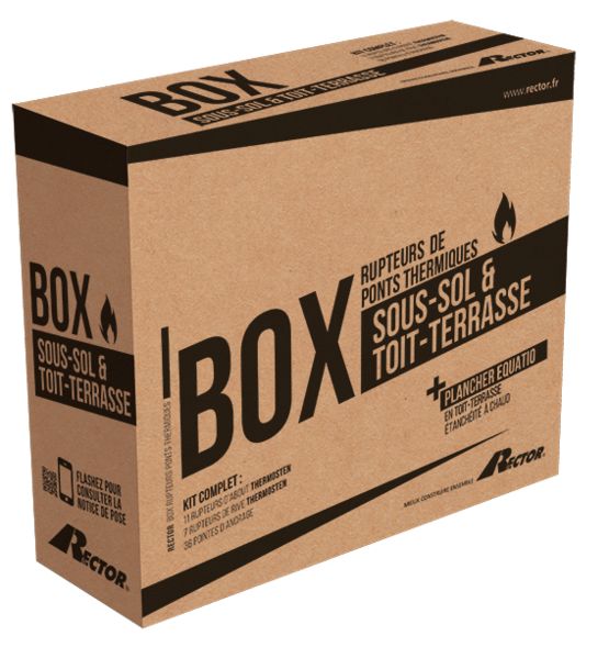  Box de rupteurs de pont thermique | Gamme Box Equatio - Rupteurs de ponts thermiques