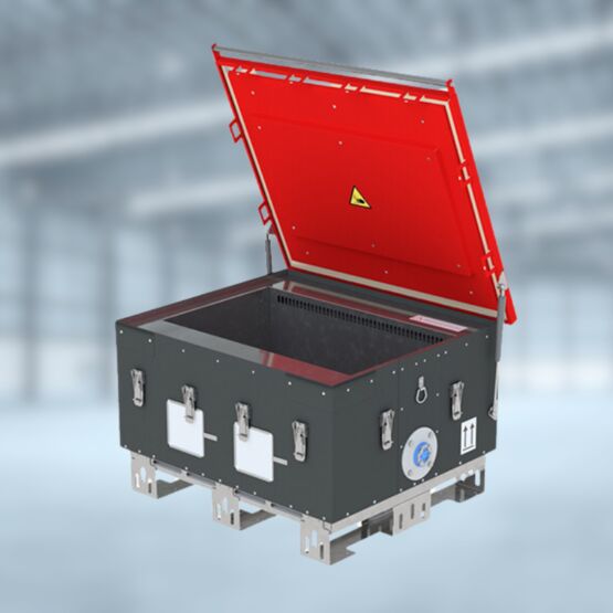  Box pour stockage et transport sécurisé de batteries Lithium-Ion | Strainbox - STOBICH FRANCE