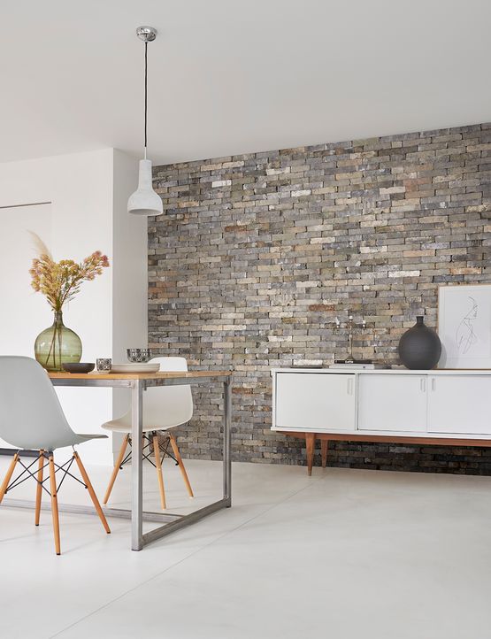 BRIKELIA VINTAGE Rectifiée | Briques vieillies de récupération pour la décoration de murs intérieurs - produit présenté par ORSOL