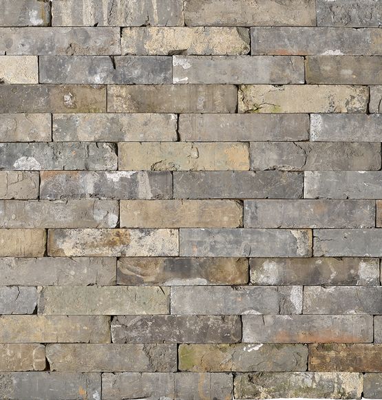 BRIKELIA VINTAGE Rectifiée | Briques vieillies de récupération pour la décoration de murs intérieurs - ORSOL