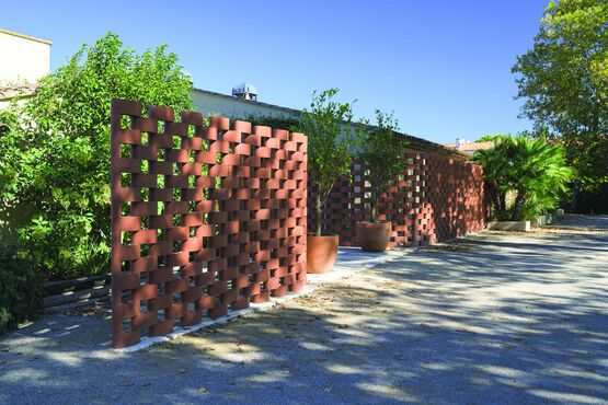 Brique architecturale pour création de mur ventilé en moucharabieh | Moucharabieh Coste