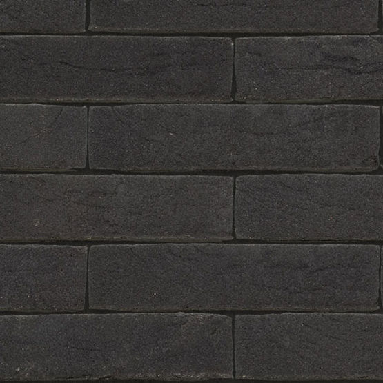 Brique de parement en argile aspect fait-main ou moulée | Rodruza Noir