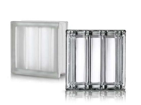  Brique de verre à relief pour réalisation de murs intérieurs et extérieurs - SEVES GLASSBLOCK