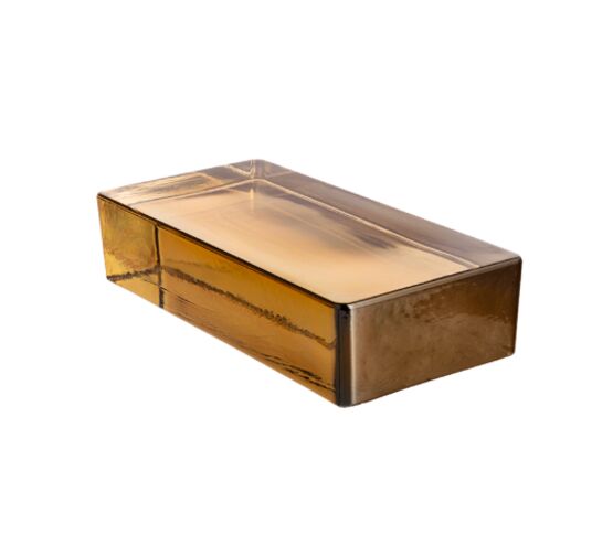  Brique de verre lisse | TERRE DE SIENNE RETTANGOLARE - SEVES GLASS BLOCK S.R.O.