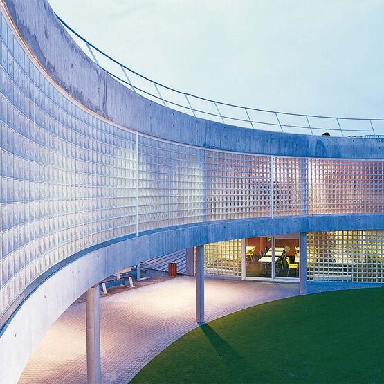  Briques de verre Coupe - Feu 1 heure | 60126 - LA ROCHÈRE