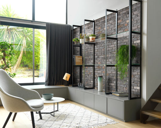 Briques vieillies de récupération pour la décoration de murs intérieurs |  BRIKELIA VINTAGE Originale - produit présenté par ORSOL