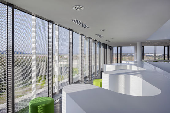 Brise soleil en métal déployé  | Brise soleil FS+ métal Déployé - MÉTAL DÉPLOYÉ
