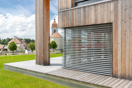 Brise-soleil orientable à lamelles reliées type Z | VR 70 / VR 90 / VR 90 W  - Brise-soleil à lames orientables