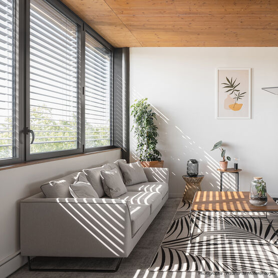 Brise-soleil orientable historique de Griesser | Solomatic  - GRIESSER
