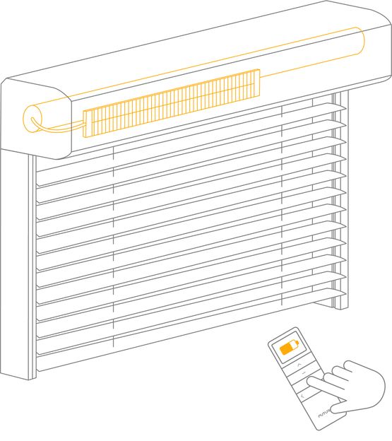 Brise-soleil orientable motorisé à alimentation solaire | Sun&#039;Lam