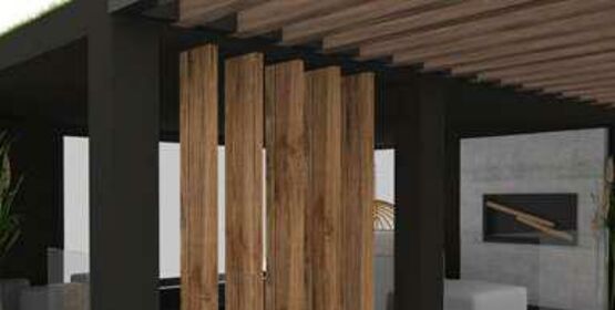  Brise vues ajourés pour pergola, gazebo, carport | NOS - Série 414 - Pergolas