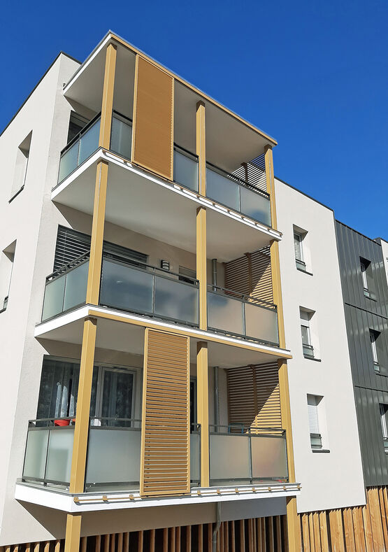  brises-vues aluminium ELIAL  - HORIZAL