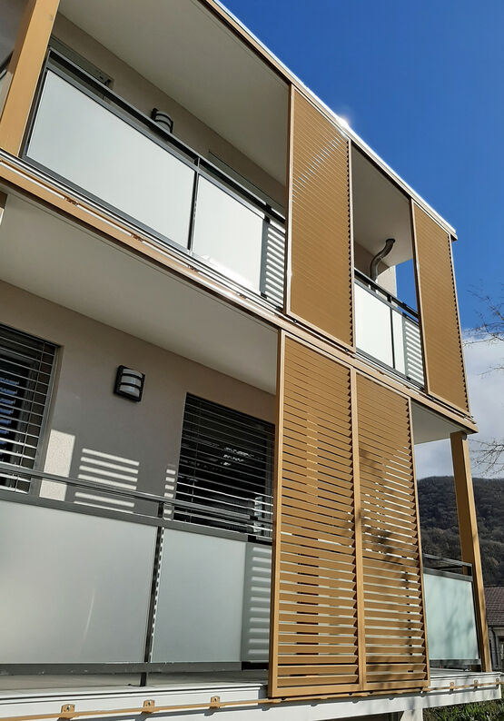  brises-vues aluminium ELIAL  - Garde-corps en aluminium