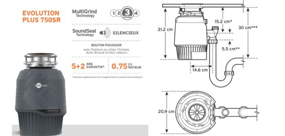Broyeur particulier | InSinkErator  - produit présenté par ITD