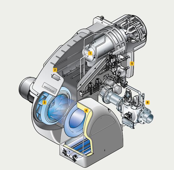 Brûleurs fioul gaz mixtes monoblocs | WKmono  - Brûleurs hybride