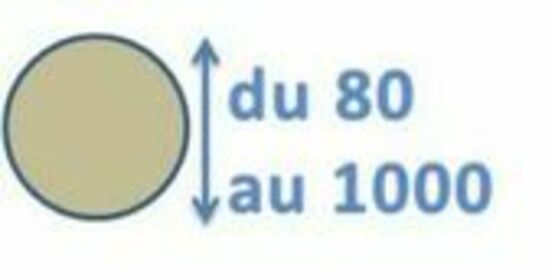  BS - Barre Standard Galva Ventilation et conduit d´air - Tube acier galvanisé spiralé rigide casse A1 longueur 3 mètres Øint. 80 mm à 1 mètres | SITE000201 - PROSYNERGIE