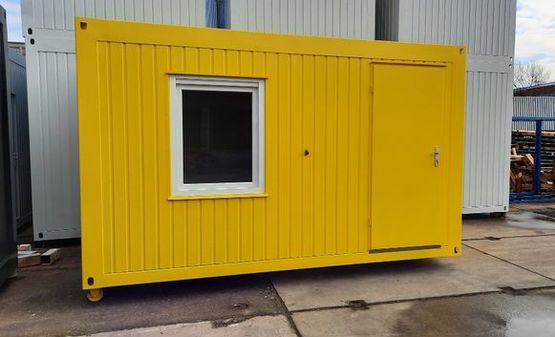 Bungalow de chantier monobloc sur berce/ampliroll - EUROPBOX CONTAINERHANDEL GMBH