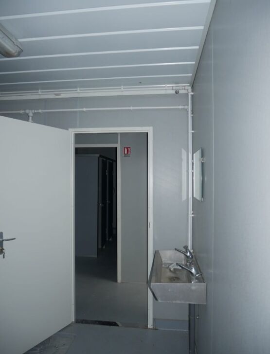Bungalow sanitaire d&#039;occasion 182 – 24 m² | Cougnaud - produit présenté par DELTAMOD
