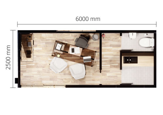 Bureau modulaire | Tiny Pro - produit présenté par BATI-FABLAB