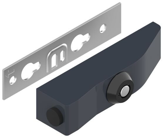  Butée pour baie coulissante en aluminium et élastomère | DS Samba et Sehop  - LA CROISÉE DS